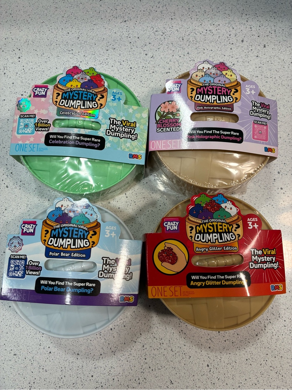 Mystery Dumpling 4 different Editions